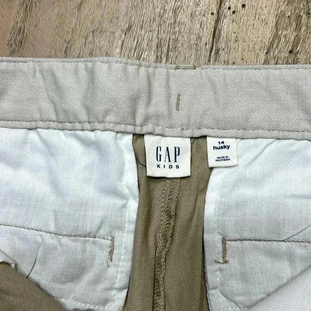 Gap flat front khaki pants size 14 husky, NWT - Picture 3 of 5